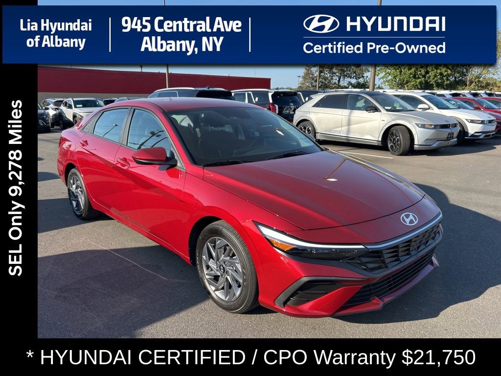 Certified 2024 Hyundai Elantra SEL