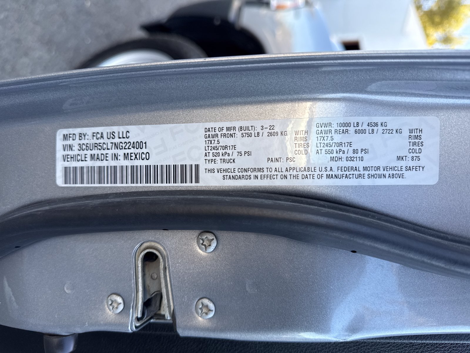 Used 2022 RAM 2500 Tradesman AWD/4WD image 30