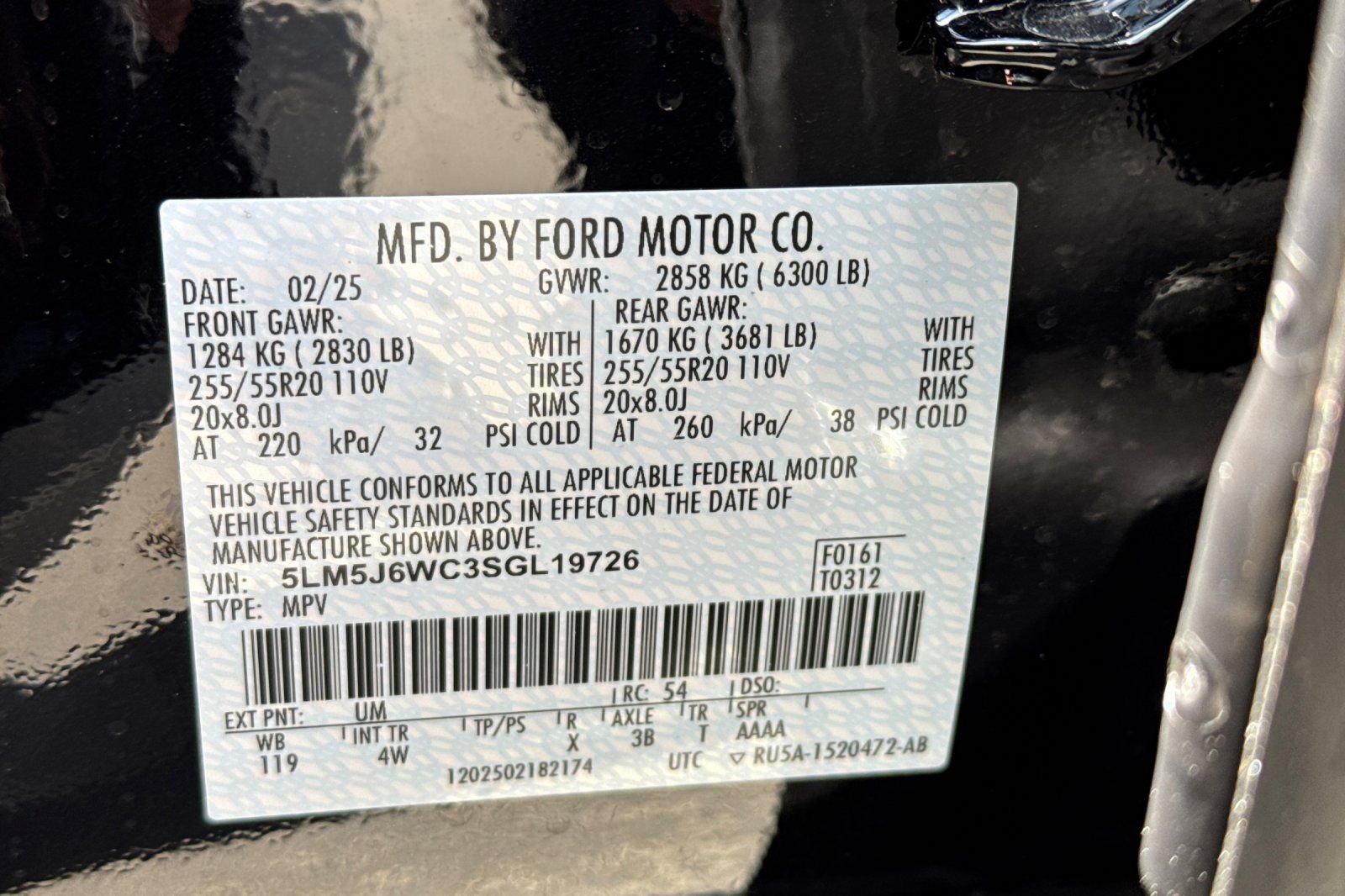 New 2025 Lincoln Aviator 2WD w/ Equipment Group 101A image 28