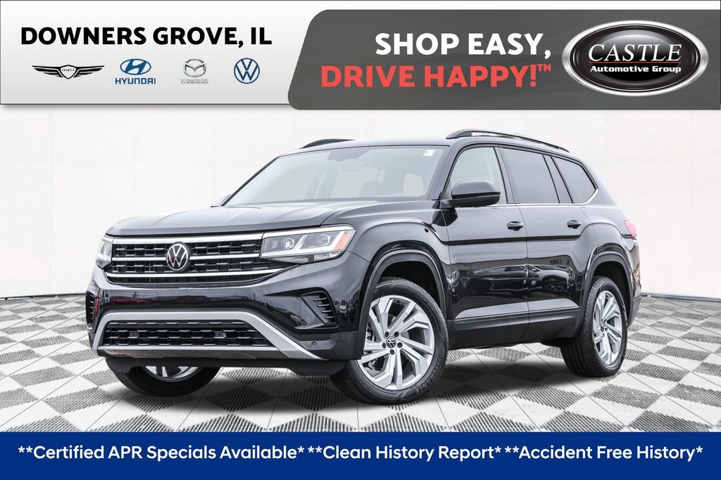 Used 2023 Volkswagen Atlas SE w/ Panoramic Sunroof Package