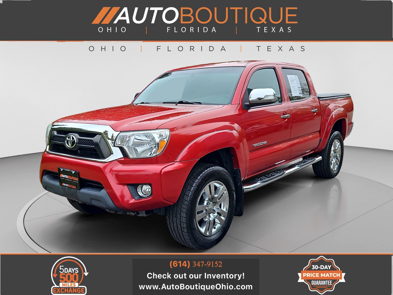 Used 2014 Toyota Tacoma 4x4 Double Cab w/ Limited Package