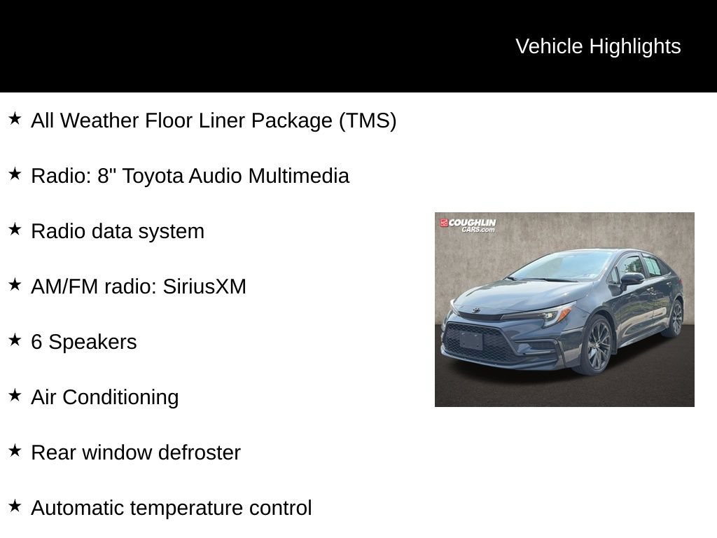 Used 2023 Toyota Corolla SE FWD image 2