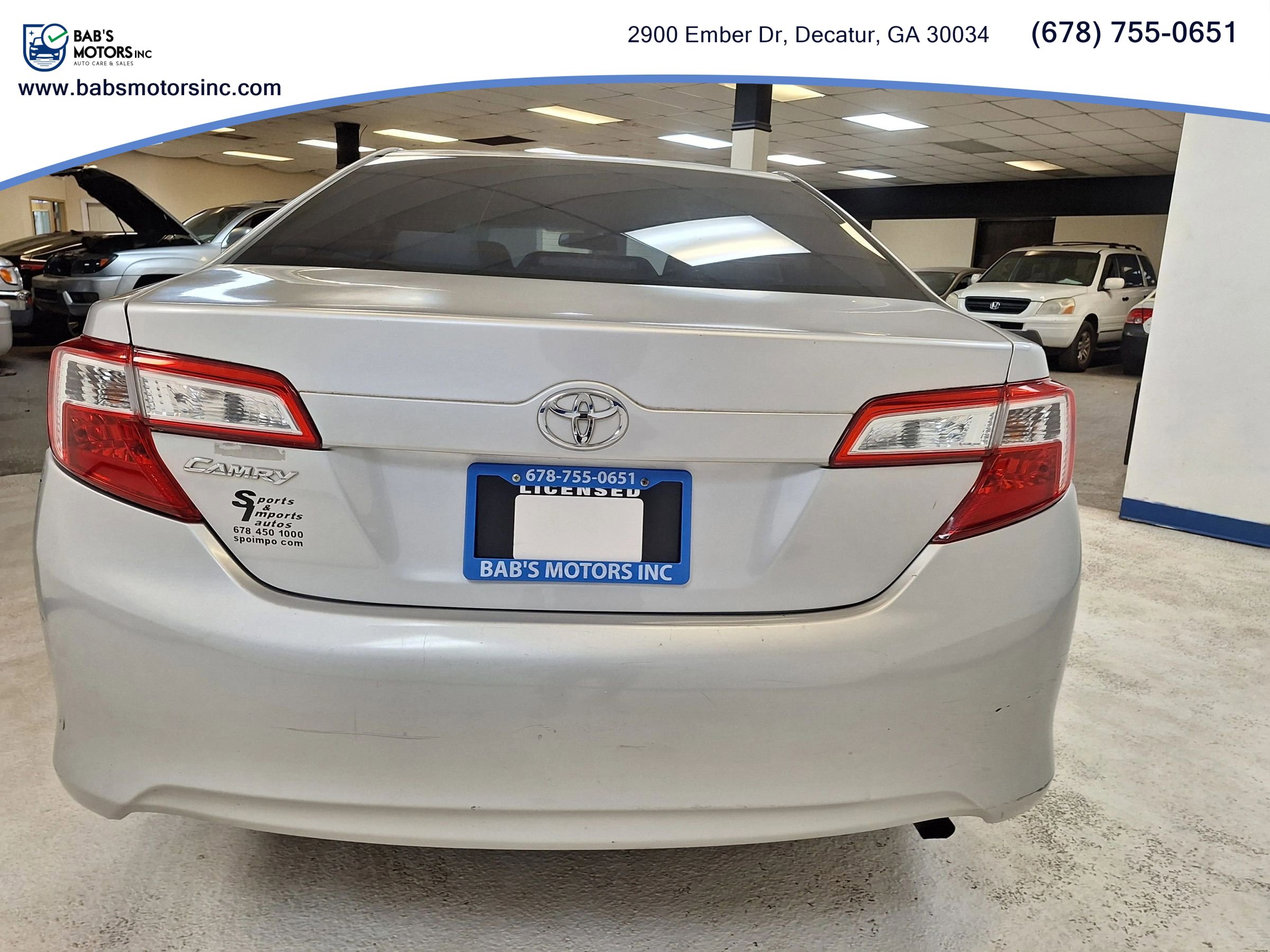 Used 2012 Toyota Camry L FWD image 5