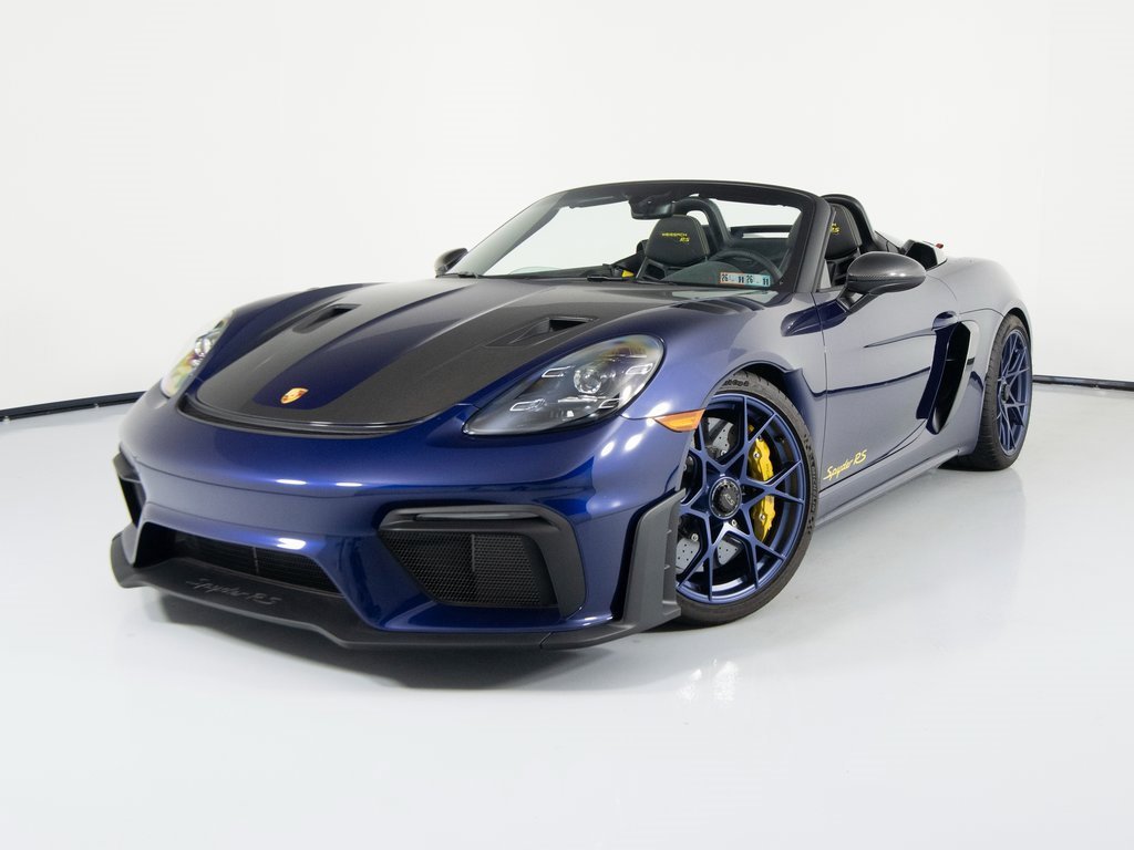Certified 2025 Porsche 718 Boxster Spyder RS image 1