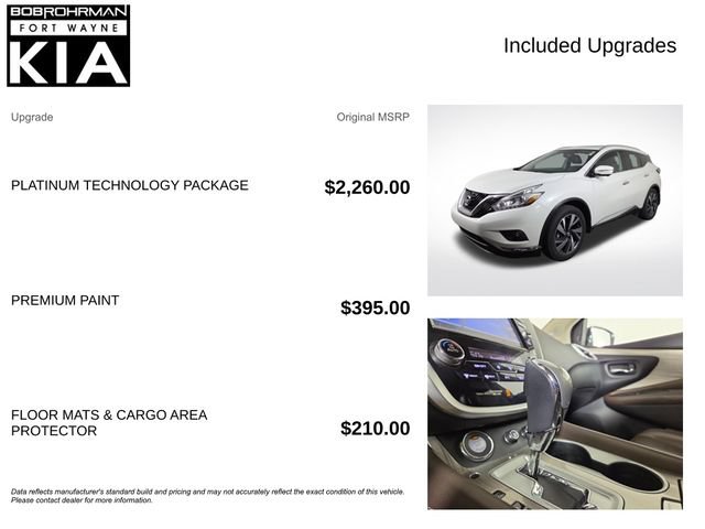 Used 2015 Nissan Murano Platinum w/ Platinum Technology Package AWD/4WD image 4