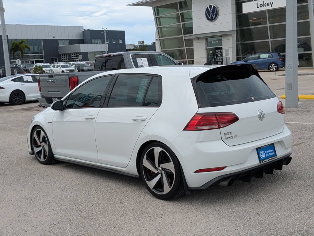 Used 2018 Volkswagen GTI SE w/ SE Leather Package FWD image 4