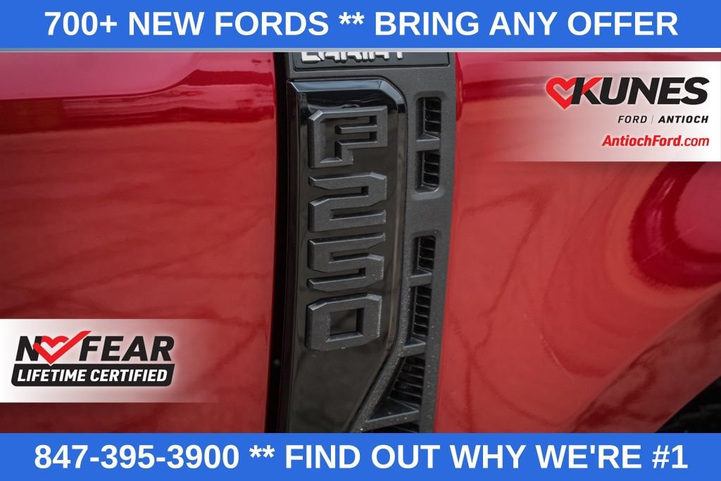 New 2025 Ford F250 Lariat w/ Black Appearance Package AWD/4WD image 11