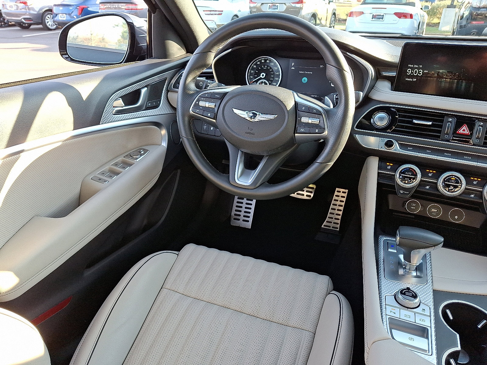 Certified 2023 Genesis G70 2.0T w/ Sport Prestige Package image 14