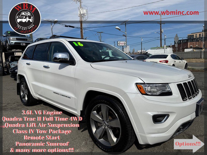 Used 2016 Jeep Grand Cherokee Overland