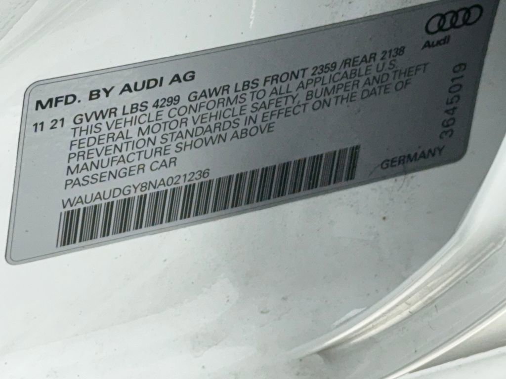 Used 2022 Audi A3 2.0T Premium image 58