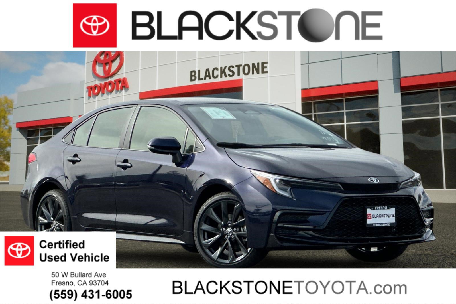 Certified 2026 Toyota Corolla SE w/ SE Premium Package