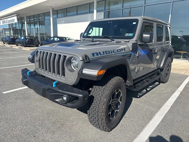 Used 2021 Jeep Wrangler Unlimited Rubicon 4xe w/ Steel Bumper Group image 2