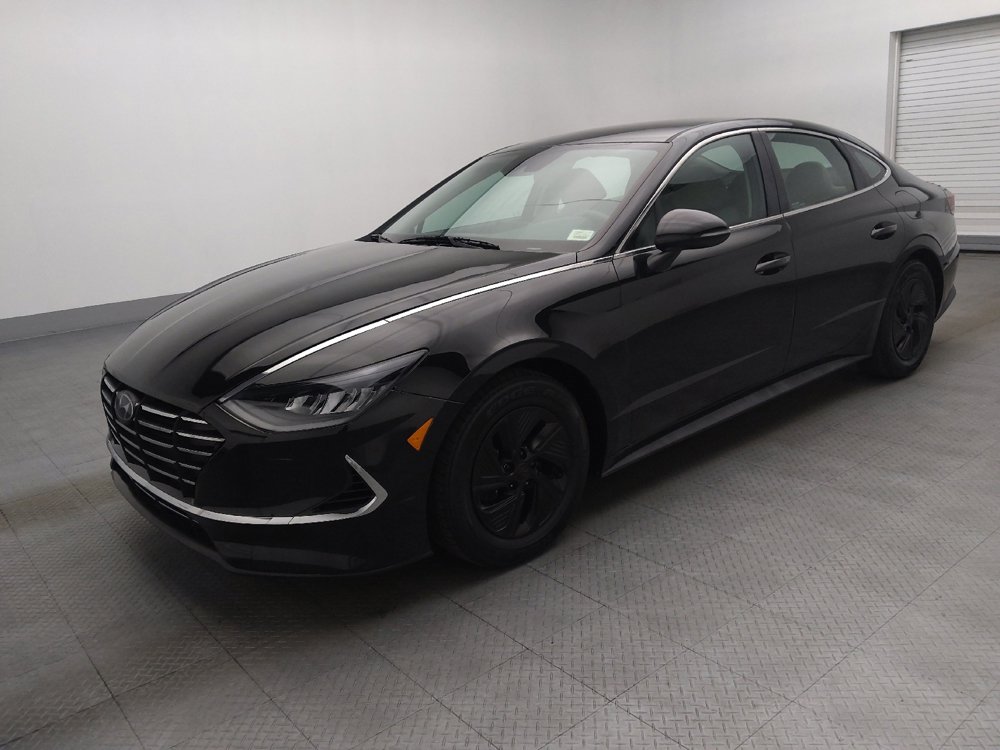 Used 2021 Hyundai Sonata Blue image 2