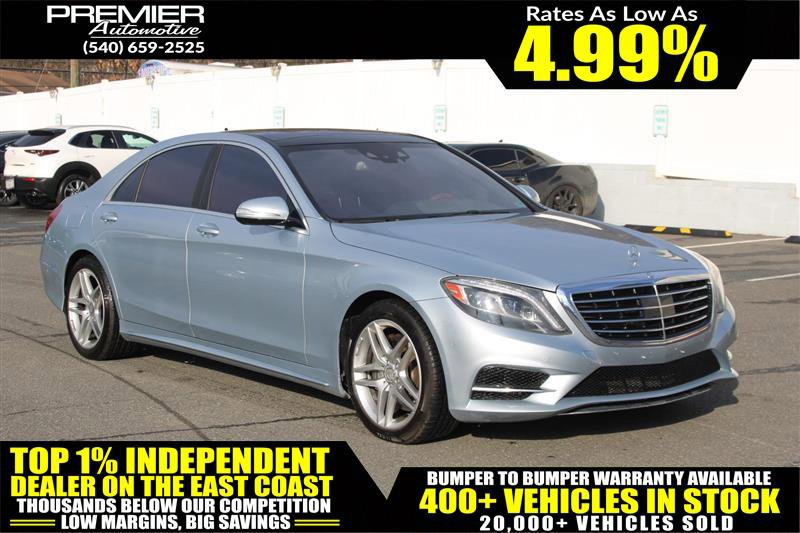 Used 2015 Mercedes-Benz S 550 4MATIC Sedan