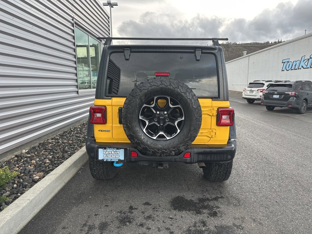 Used 2021 Jeep Wrangler Unlimited Rubicon 4xe w/ Steel Bumper Group image 9