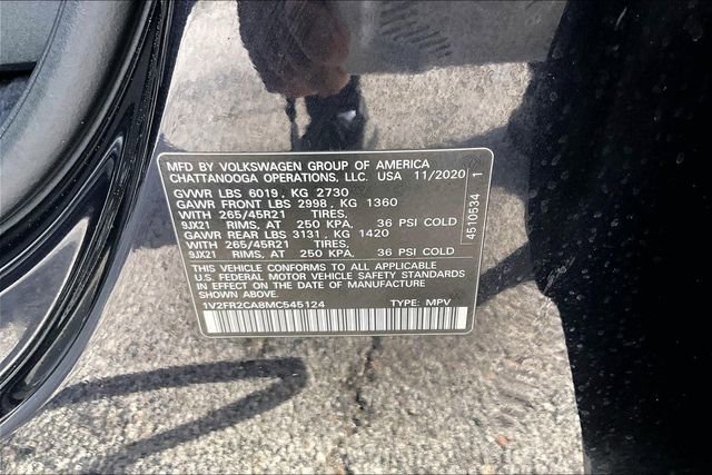 Used 2021 Volkswagen Atlas SEL Premium AWD/4WD image 19