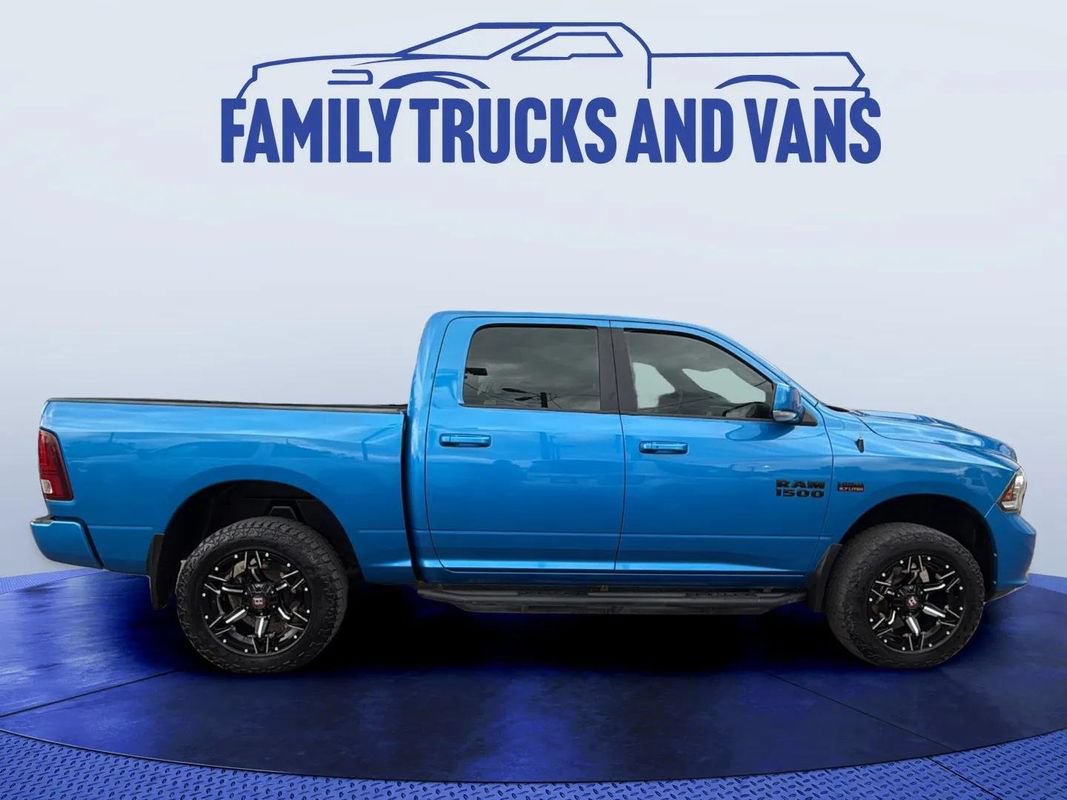 Used 2018 RAM 1500 Sport w/ Hydro Blue Sport Package AWD/4WD image 6