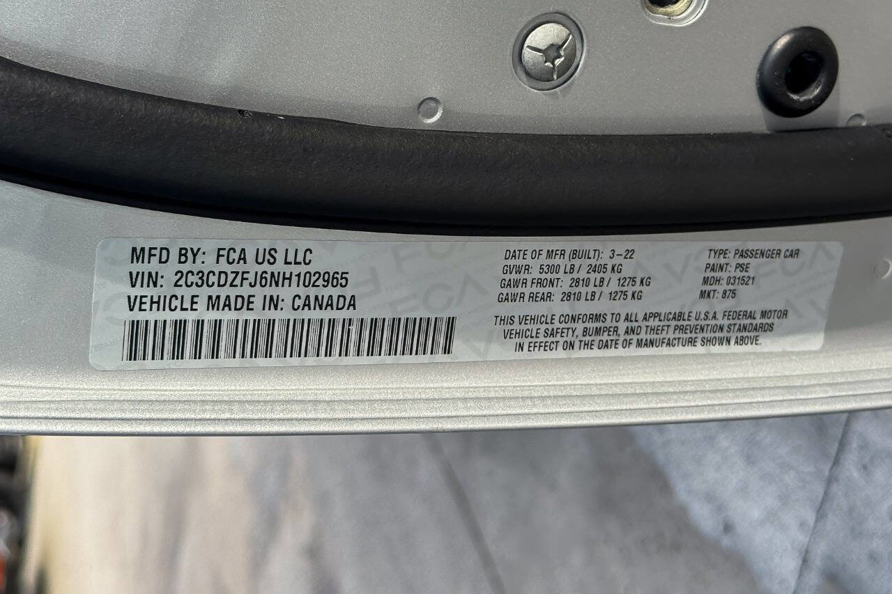 Used 2022 Dodge Challenger R/T Scat Pack image 32