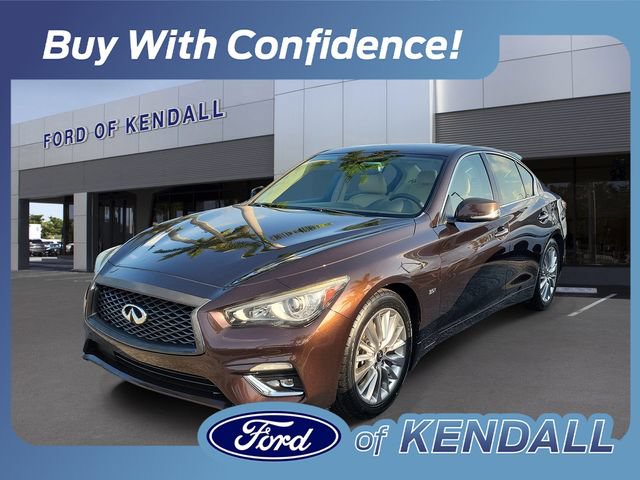 Used 2020 INFINITI Q50 Luxe w/ Cargo Package