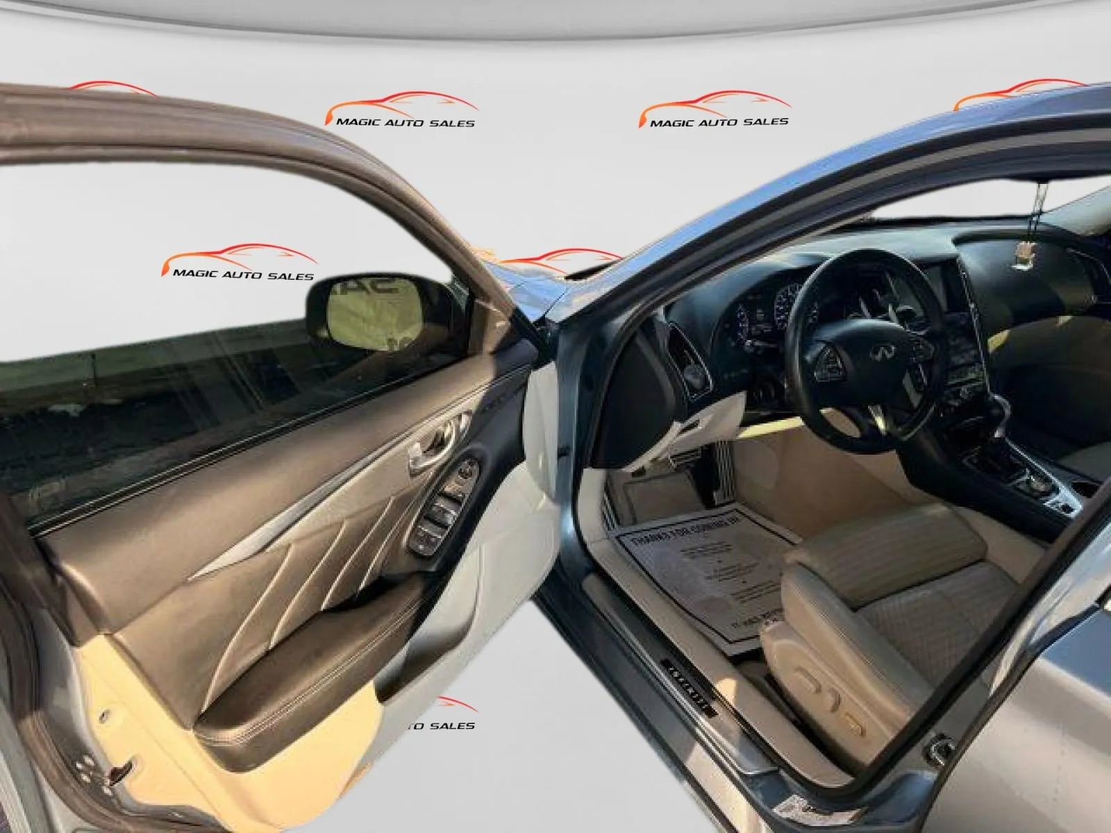 Used 2016 INFINITI Q50 Red Sport 400 AWD/4WD image 12