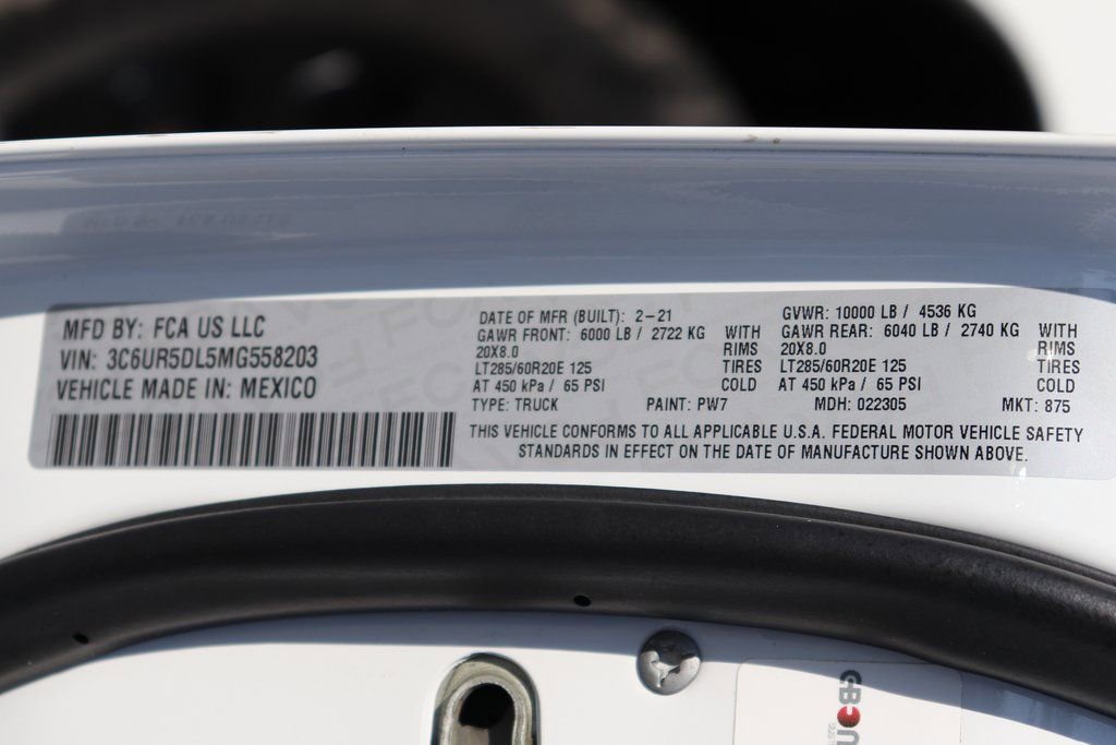 Used 2021 RAM 2500 Lone Star w/ Night Edition image 56