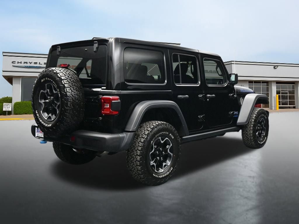 Used 2022 Jeep Wrangler Unlimited Rubicon 4xe w/ Steel Bumper Group AWD/4WD image 5