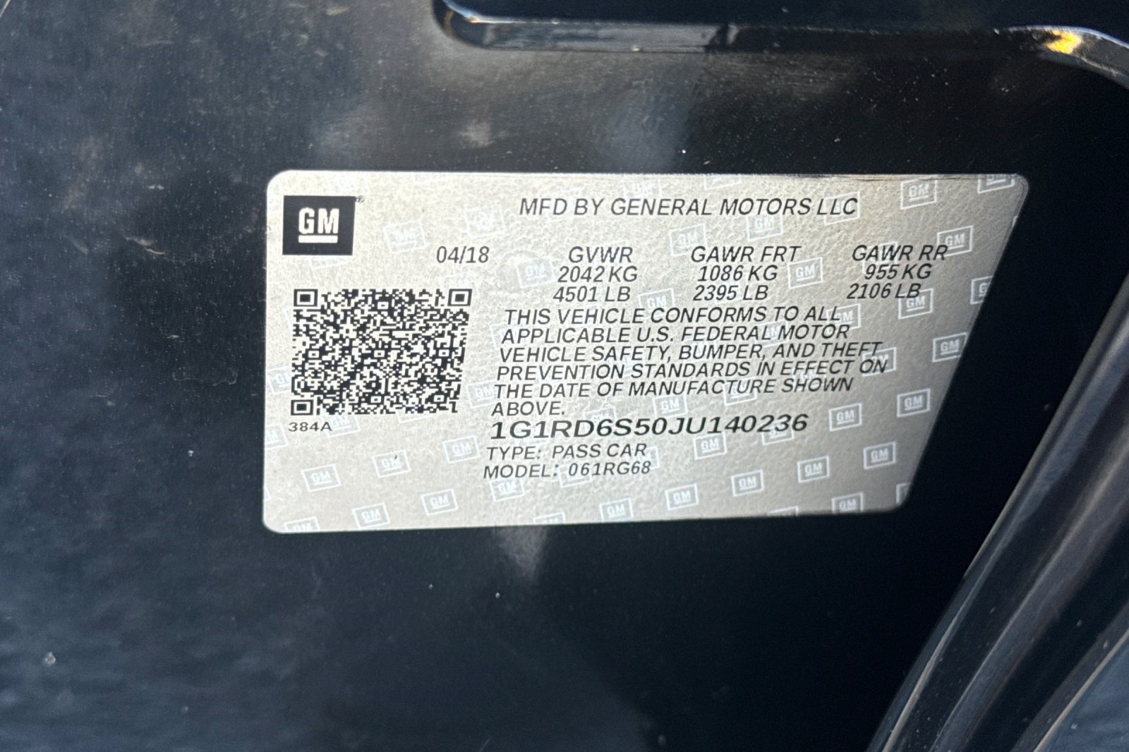 Used 2018 Chevrolet Volt Premier w/ Driver Confidence Package FWD image 27