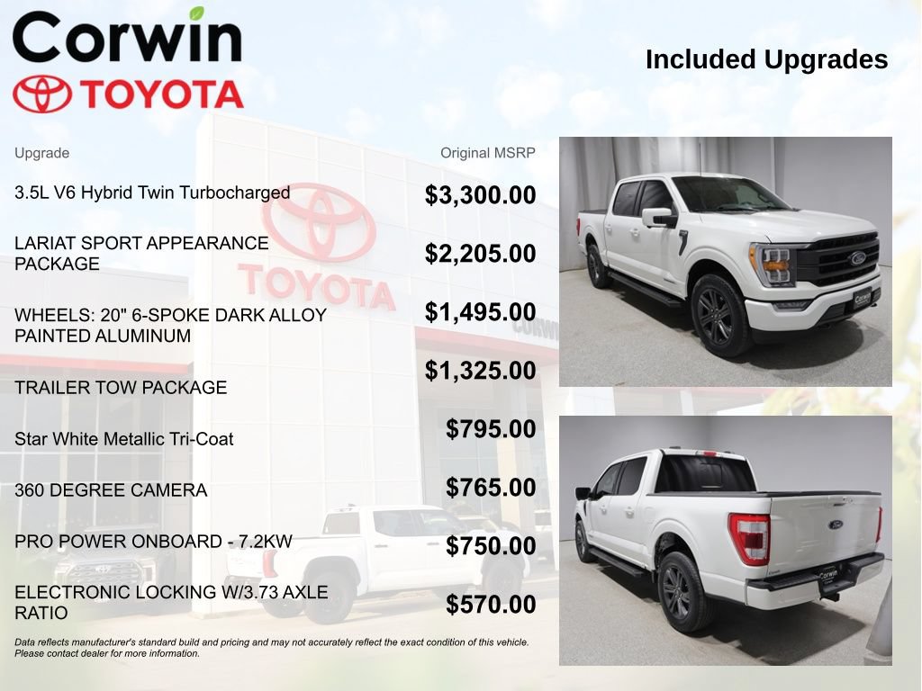 Used 2023 Ford F150 Lariat AWD/4WD image 4