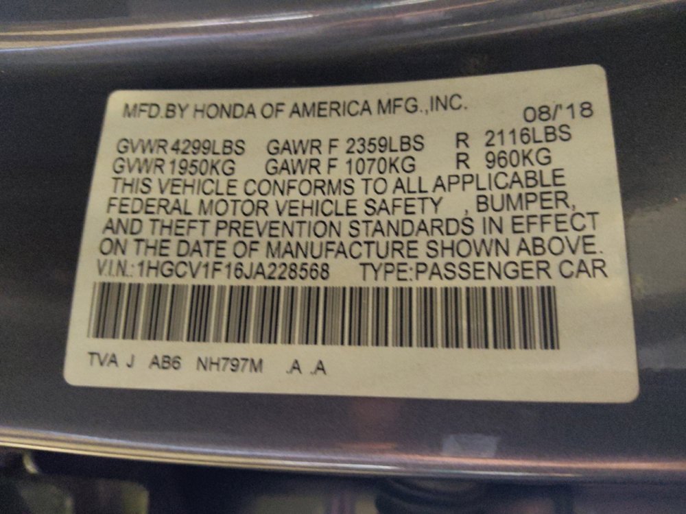 Used 2018 Honda Accord LX image 33