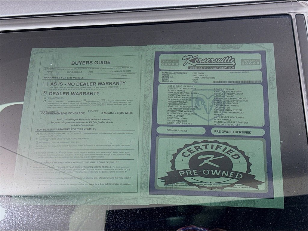 Used 2023 Ford Explorer XLT image 37