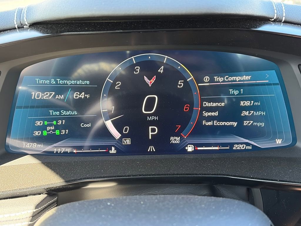 Used 2025 Chevrolet Corvette Stingray Preferred Cpe w/ Z51 Performance Package RWD image 19