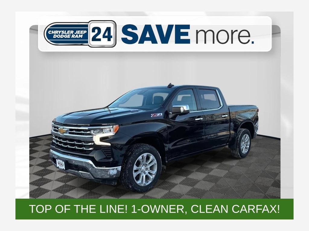 Used 2023 Chevrolet Silverado 1500 LTZ w/ Technology Package AWD/4WD 360° Tour