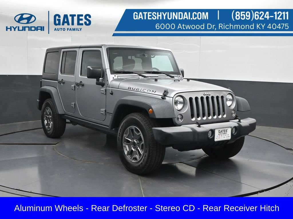 Used 2015 Jeep Wrangler Unlimited Rubicon w/ Max Tow Package AWD/4WD image 4