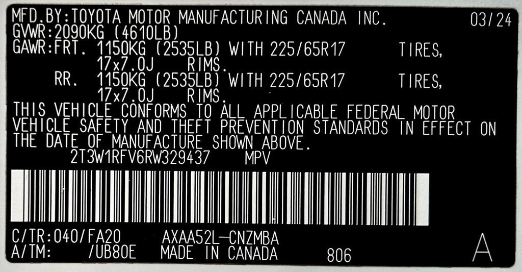 Certified 2024 Toyota RAV4 XLE FWD image 24