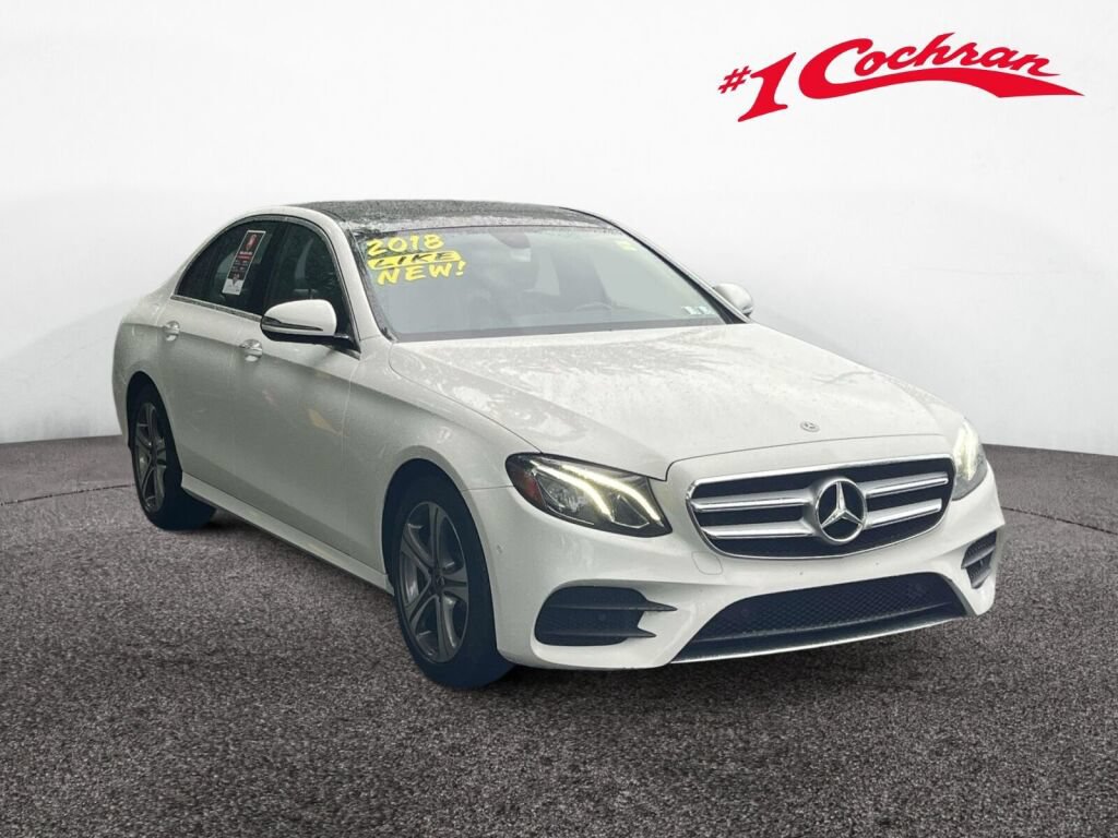 Certified 2018 Mercedes-Benz E 300 4MATIC