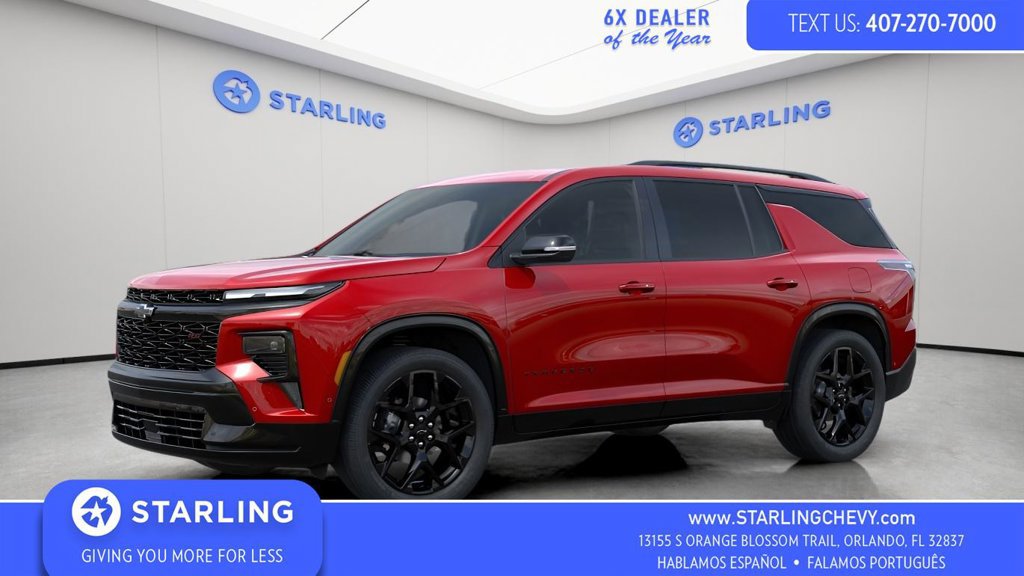 New 2026 Chevrolet Traverse RS