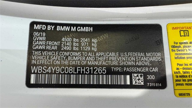 Used 2020 BMW M4 Coupe w/ Competition Package image 31