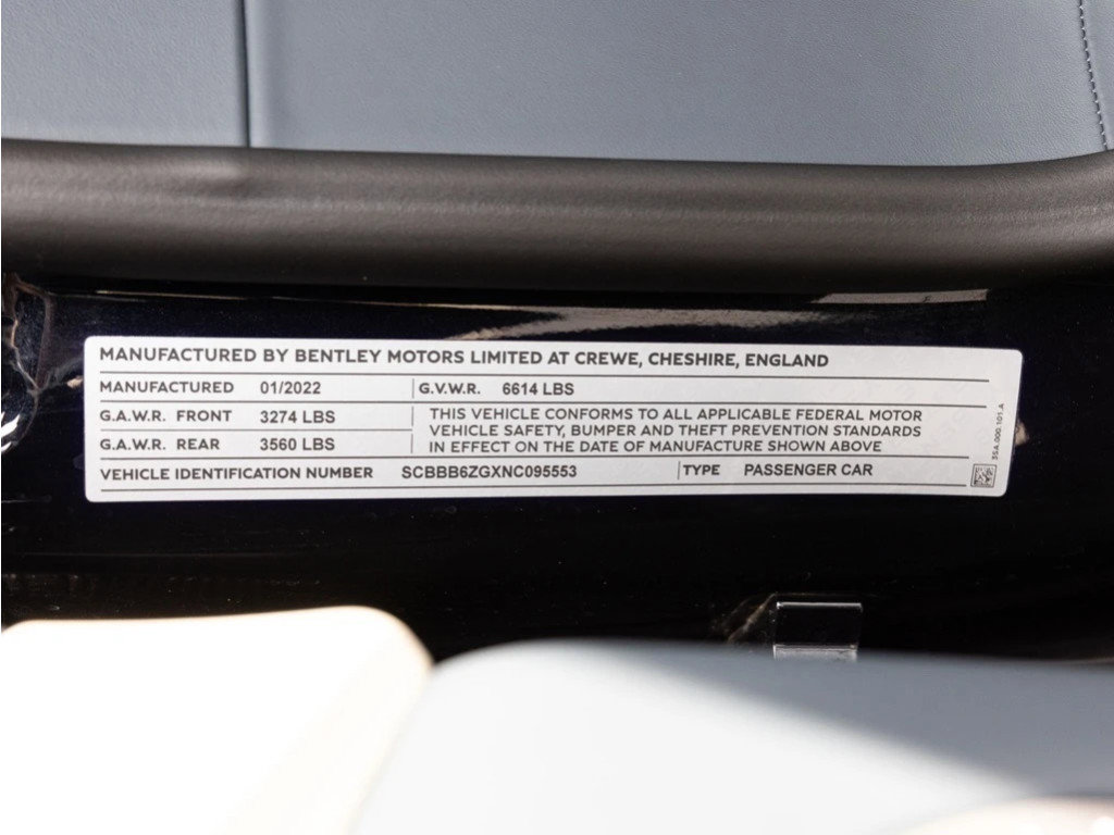 Certified 2022 Bentley Flying Spur W12 image 93