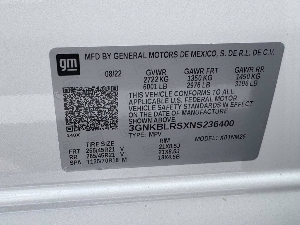 Used 2022 Chevrolet Blazer Premier w/ Enhanced Convenience Package AWD/4WD image 29