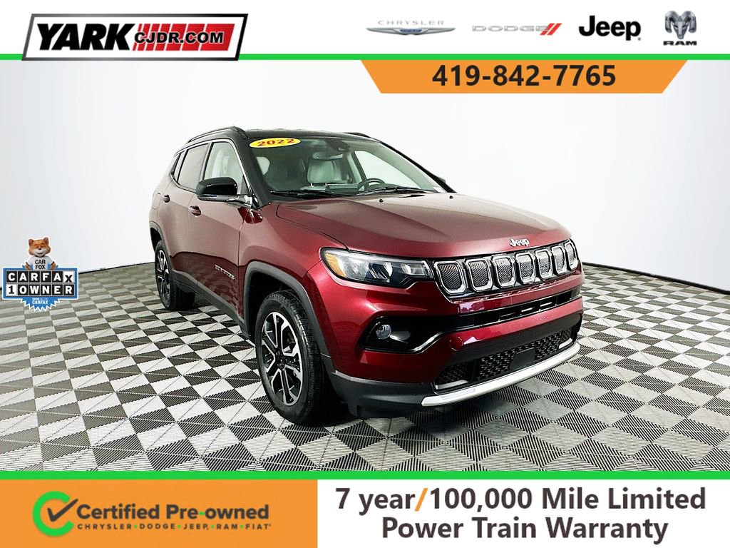 Certified 2022 Jeep Compass Limited