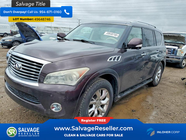 Used 2012 INFINITI QX56 4WD w/ Theater Pkg