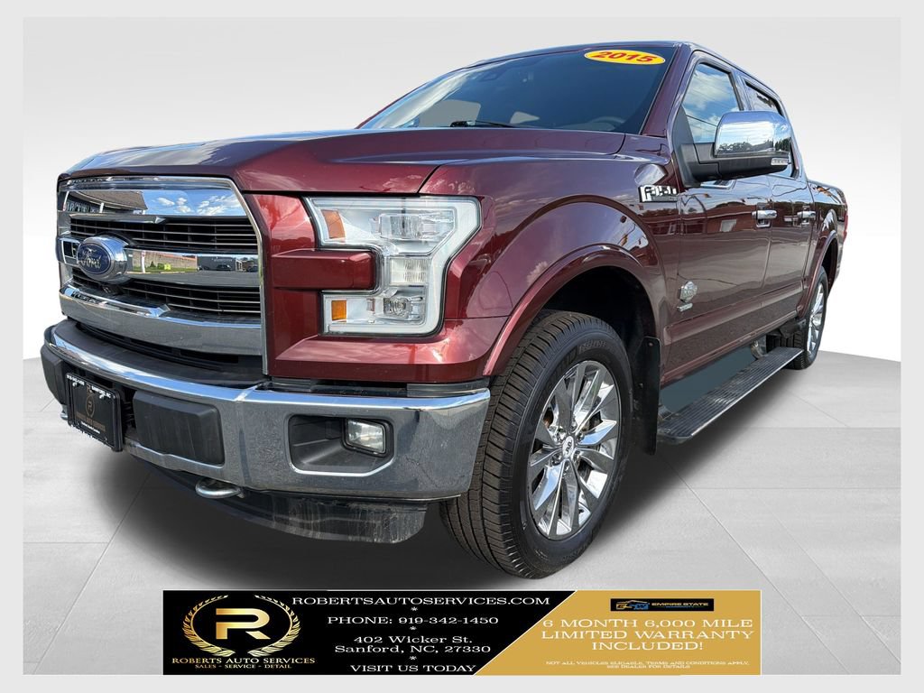 Used 2015 Ford F150 King Ranch w/ Equipment Group 601A Luxury