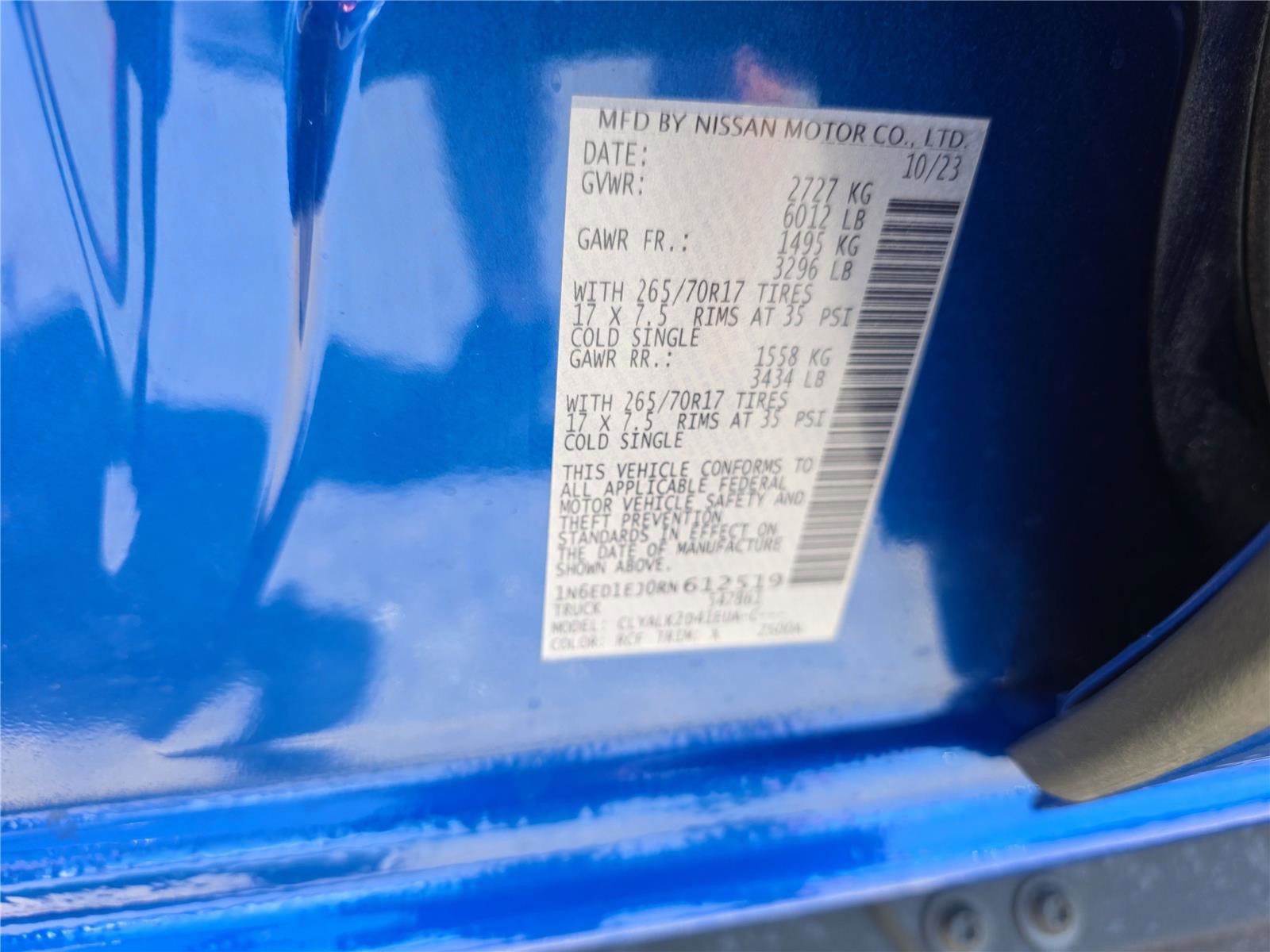 Used 2024 Nissan Frontier Pro-X w/ Pro Convenience Package image 33