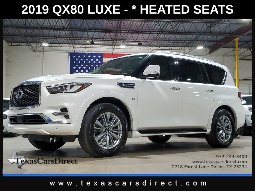 Used 2019 INFINITI QX80 Luxe w/ All-Season Package