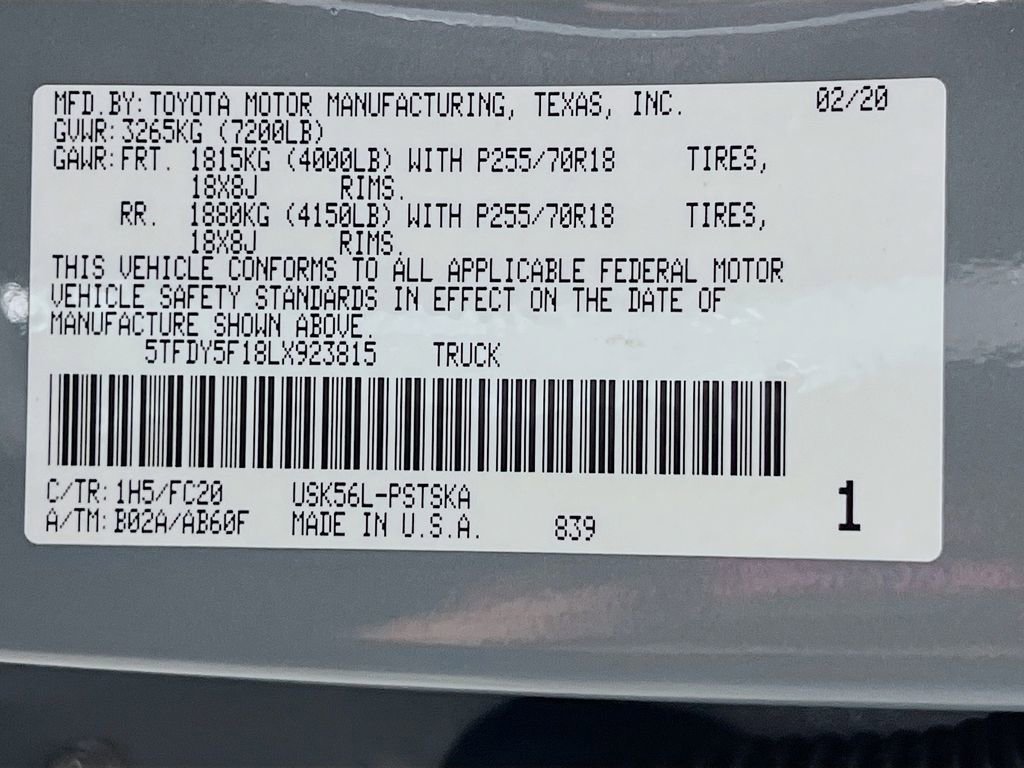 Used 2020 Toyota Tundra SR5 image 30