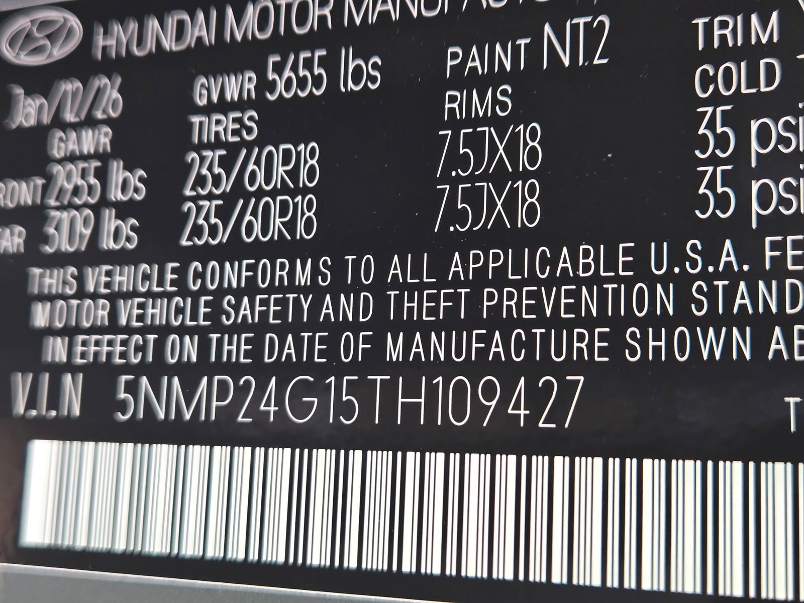 New 2026 Hyundai Santa Fe SEL FWD image 20