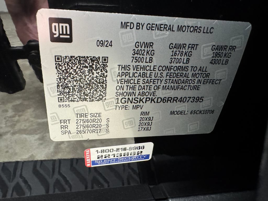 Used 2024 Chevrolet Tahoe Z71 AWD/4WD image 32