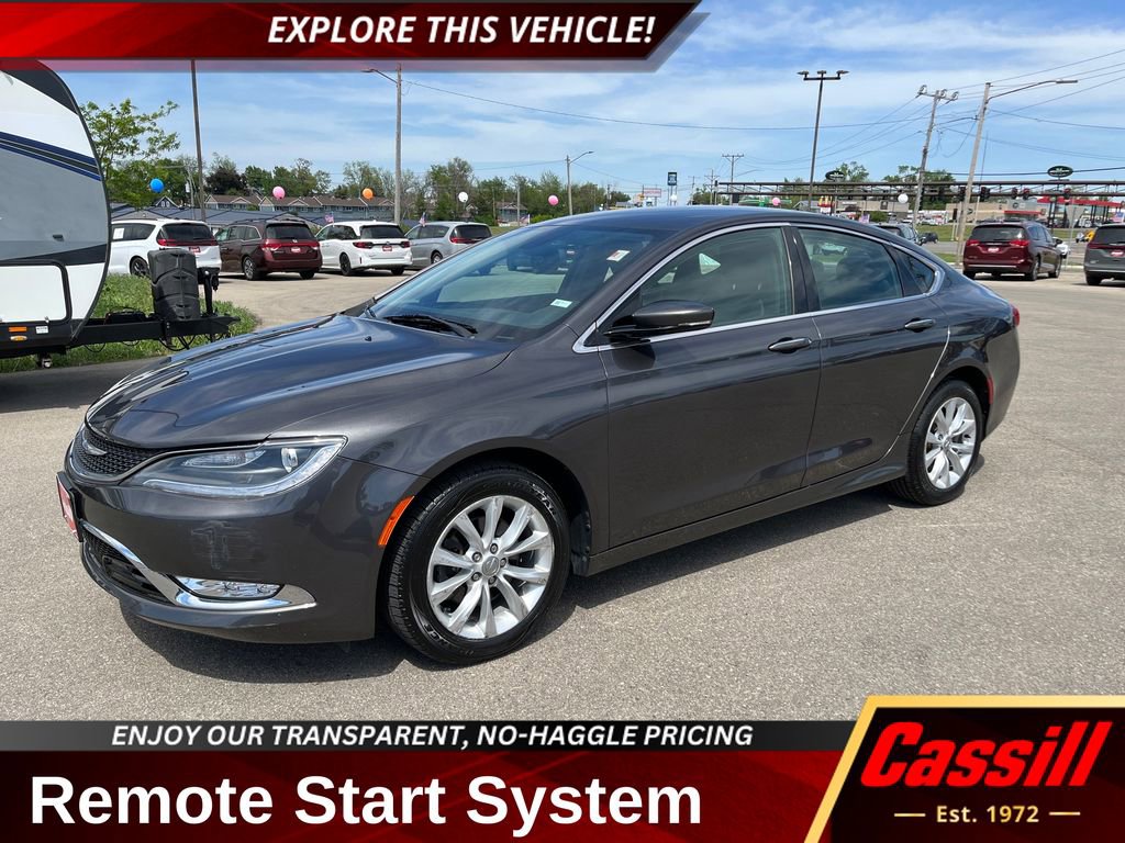 Used 2015 Chrysler 200 C w/ Navigation & Sound Group I FWD image 1