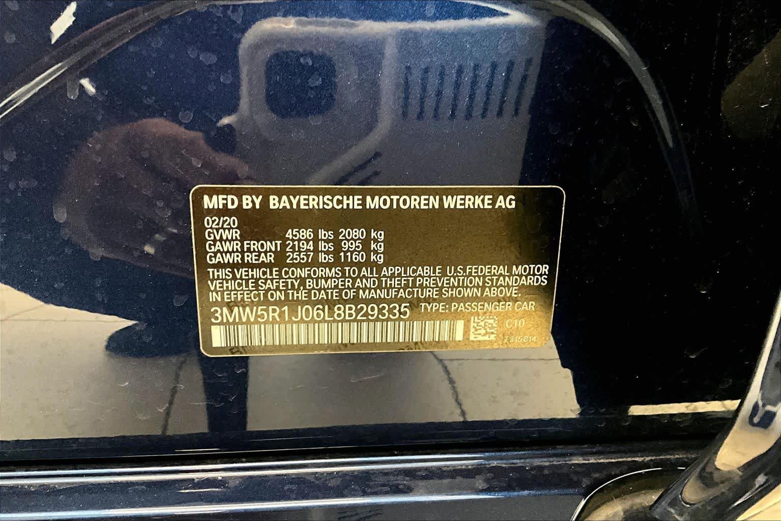 Used 2020 BMW 330i Sedan w/ Convenience Package RWD image 30