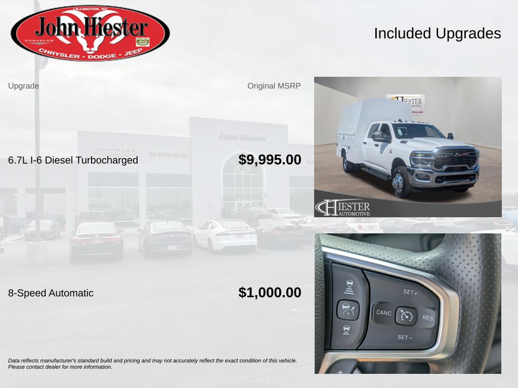 New 2026 RAM 3500 Tradesman w/ Chrome Appearance Group A AWD/4WD image 3